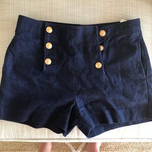 Navy Sailor shorts